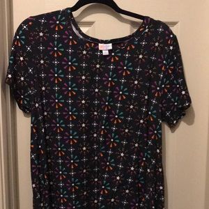 Large Carly Black w color